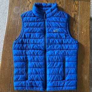 Blue Winter Vest